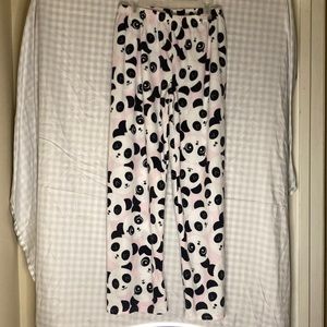 Pink, Black and White panda’s . They are from “The Children’s Place.” For Girls!